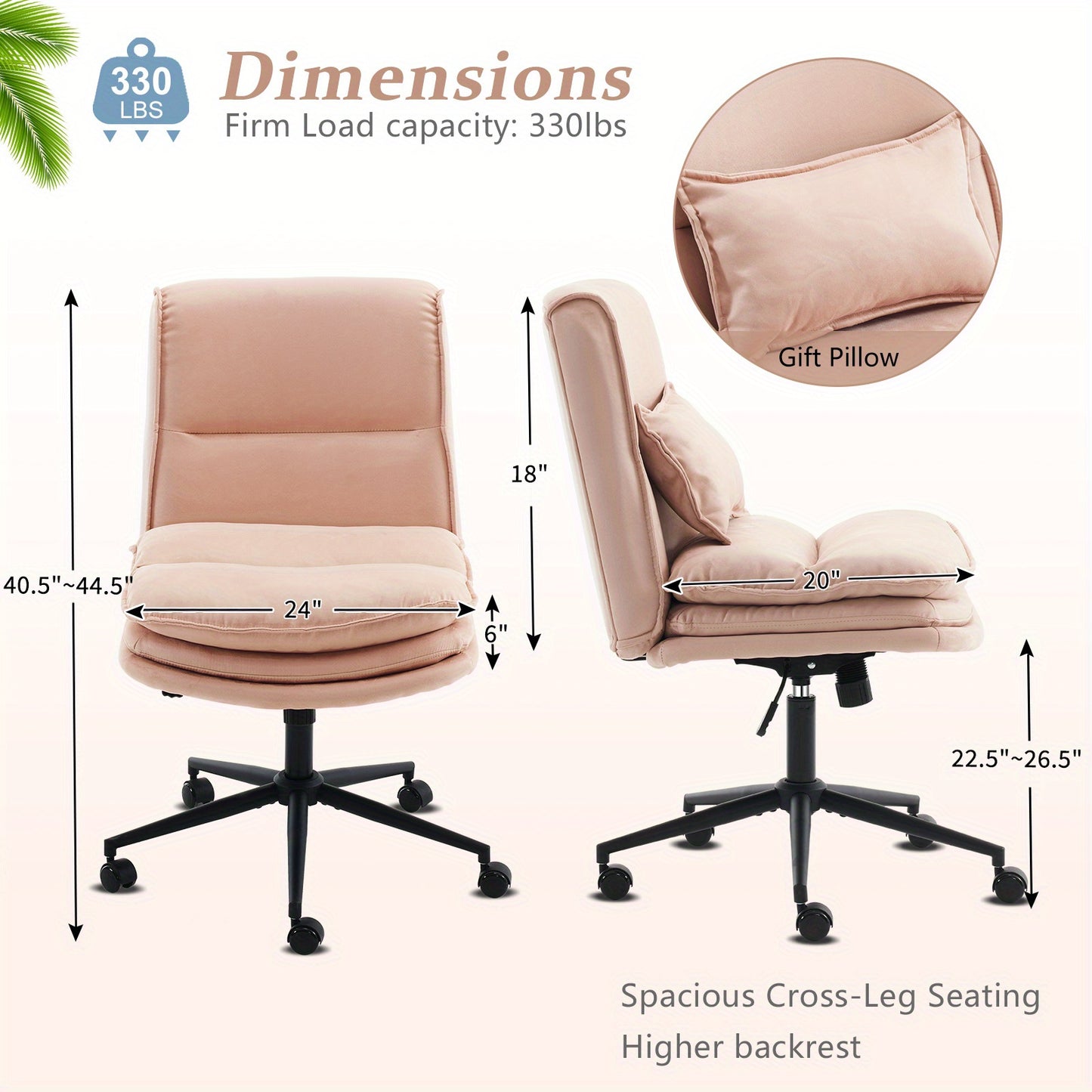 Comfy Criss Cross Legged Chair, 18\