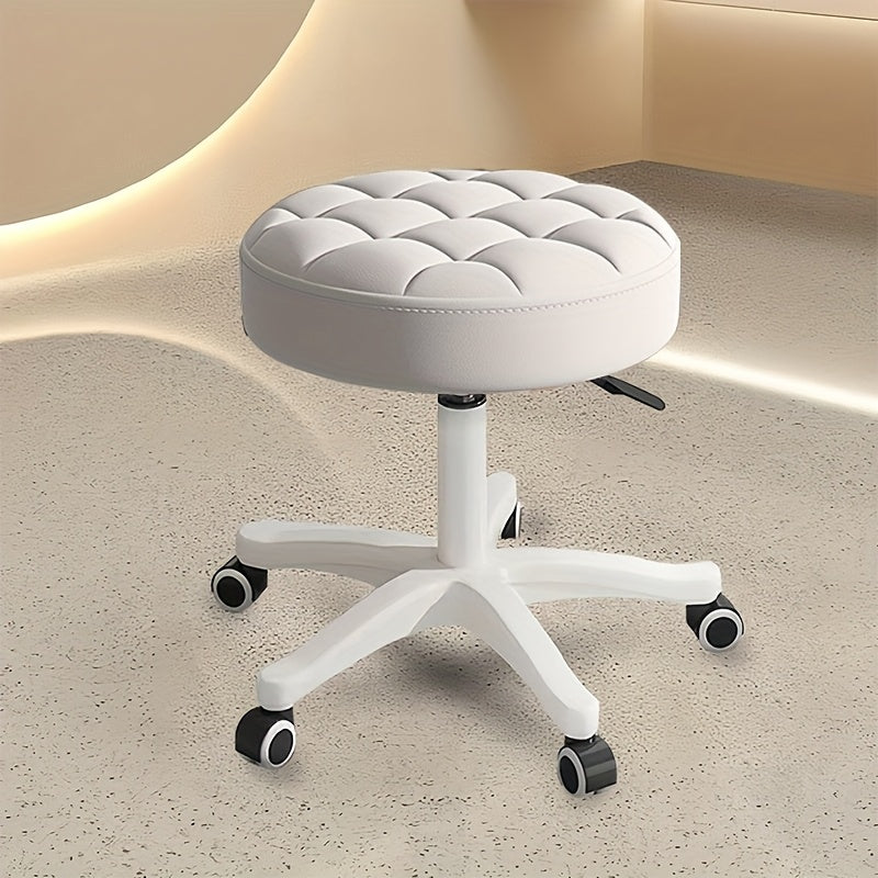 Super Soft Seat Cushion,360° Swive,Height Adjustability,New Upgraded Stool Salon Stool Chair