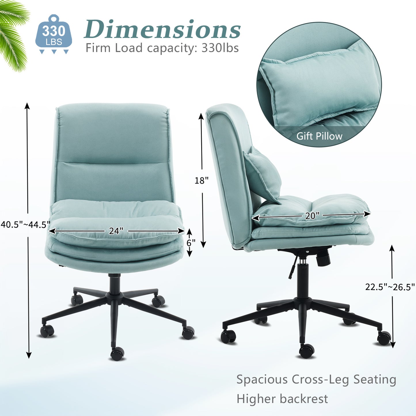 Comfy Criss Cross Legged Chair, 18\