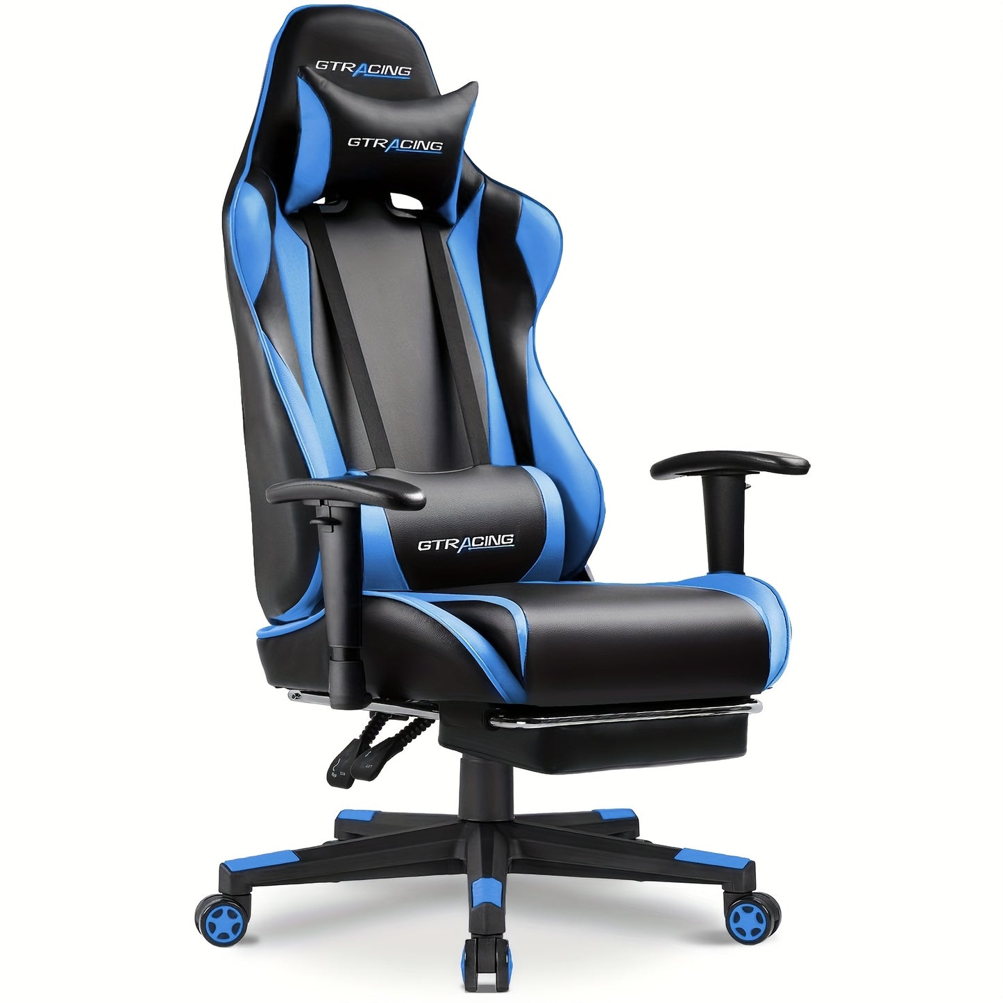 Ergonomic Gaming Chair For Gaming, Streaming, And Office Use - Reclining Esports Chair With Adjustable Height, Headrest & Lumbar Support, Heavy-Duty Design (350-400 Lbs Capacity)