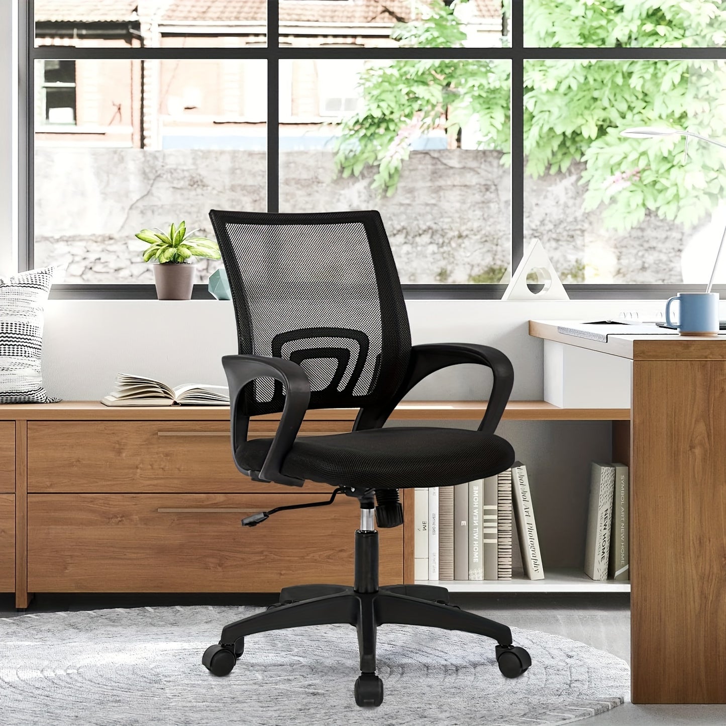2 Pack, Office Chair Computer Desk Task Chair Mesh Computer Chair Back Support Modern Executive Adjustable Chair for Men Women