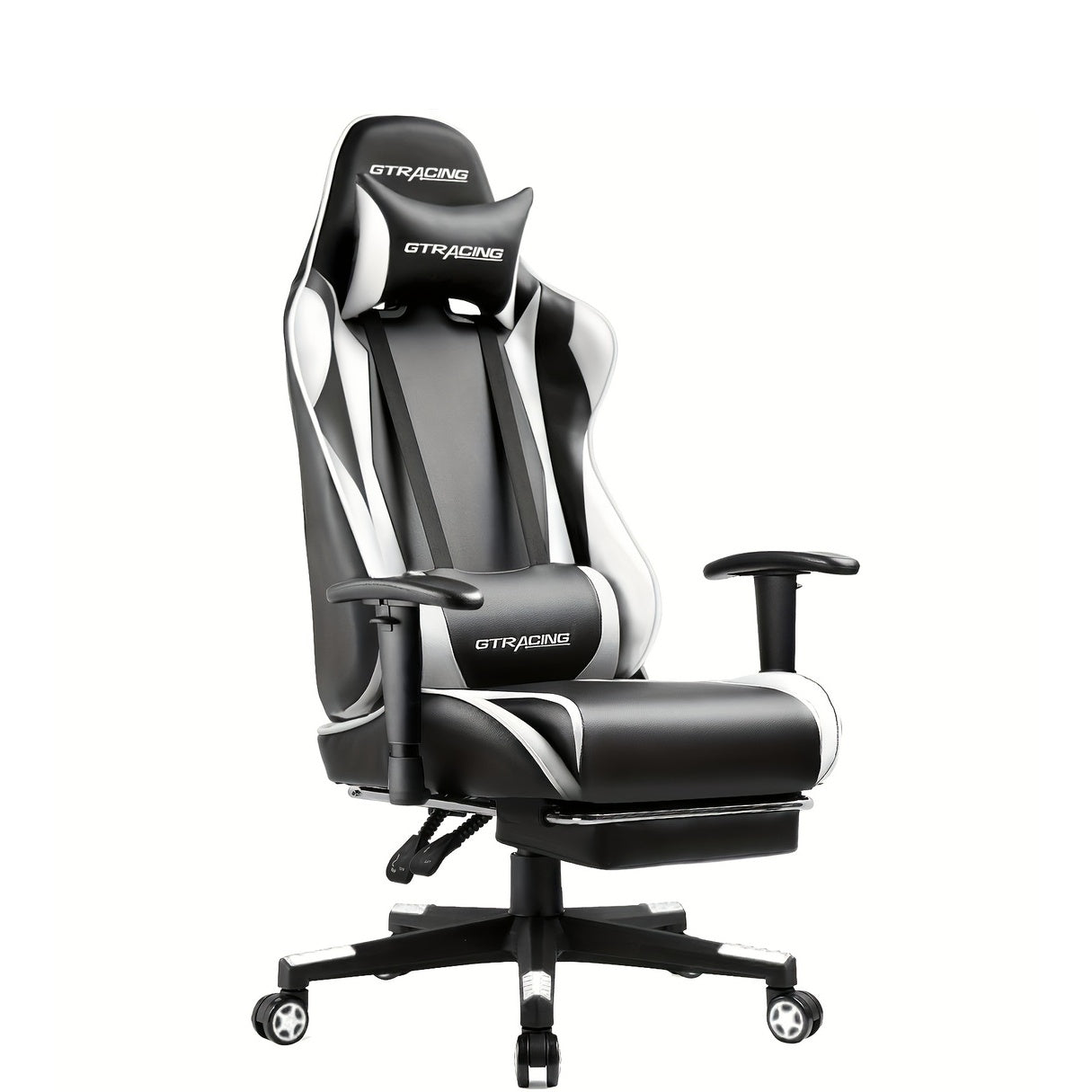 Ergonomic Gaming Chair For Gaming, Streaming, And Office Use - Reclining Esports Chair With Adjustable Height, Headrest & Lumbar Support, Heavy-Duty Design (350-400 Lbs Capacity)