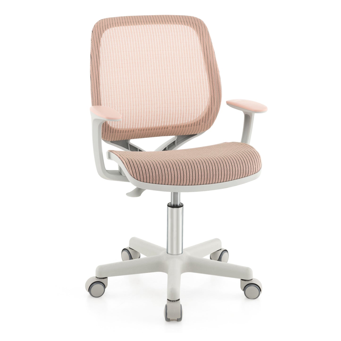 LIFEZEAL Desk Chair Swivel Mesh Computer Chair W\u002F Adjustable Height Purple