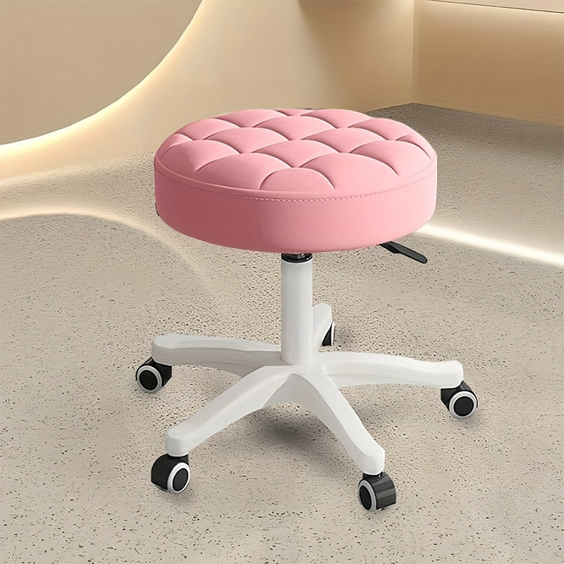 Super Soft Seat Cushion,360° Swive,Height Adjustability,New Upgraded Stool Salon Stool Chair