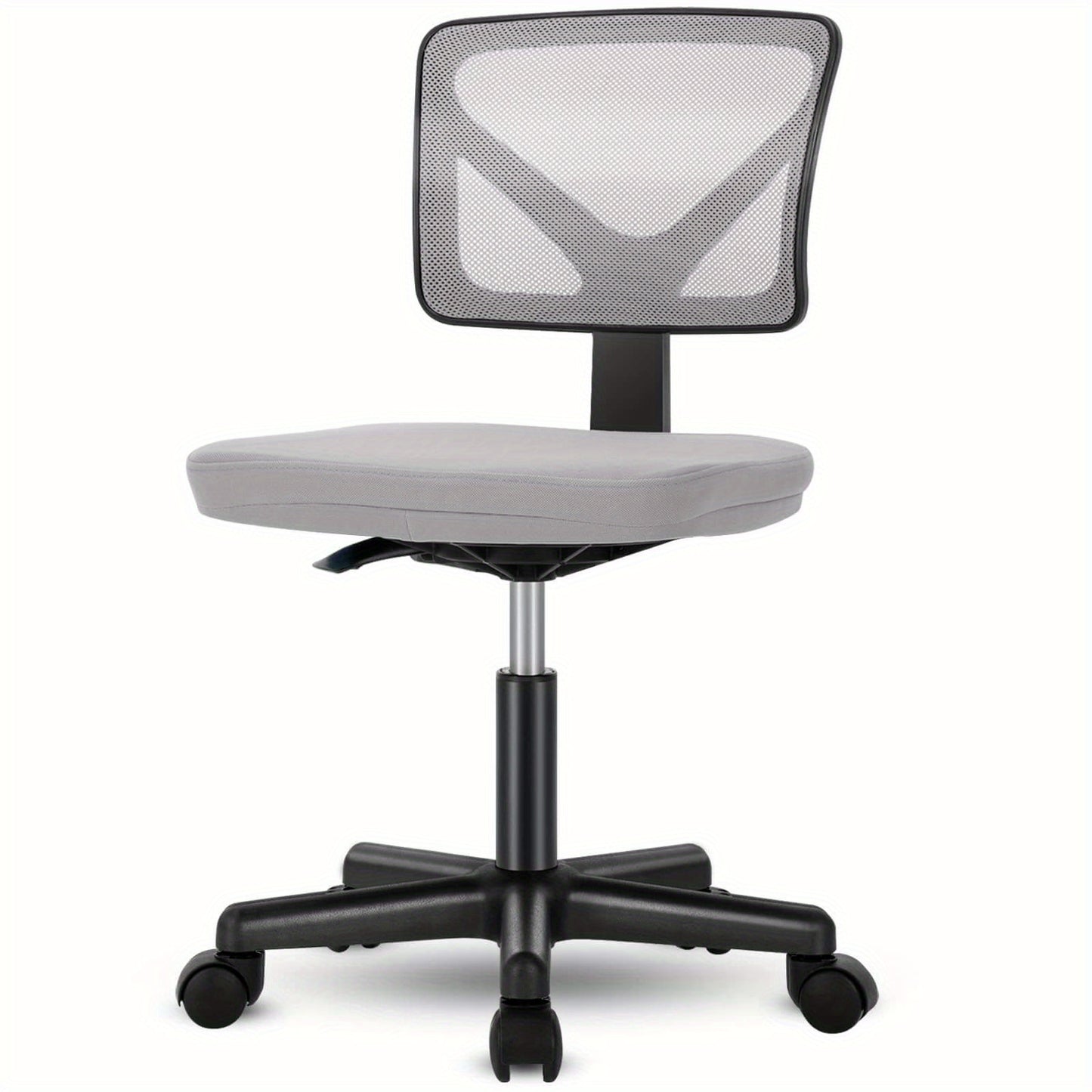 Low Back Mesh Armless Office Chair, Swivel Rolling Computer Chair Armless with Lumbar Support, Suitable for Bedroom Living Room Study Room Etc., Buy Individually Or in Combination, Choose According to Your Needs