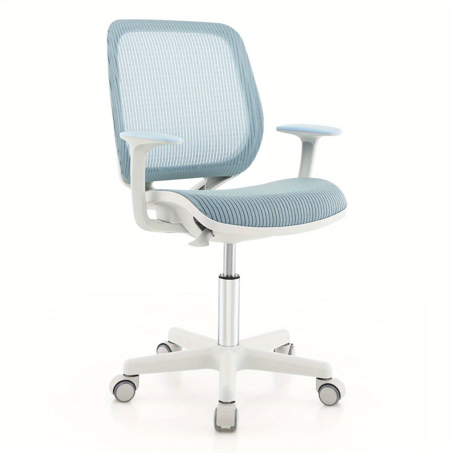 LIFEZEAL Desk Chair Swivel Mesh Computer Chair W\u002F Adjustable Height Purple