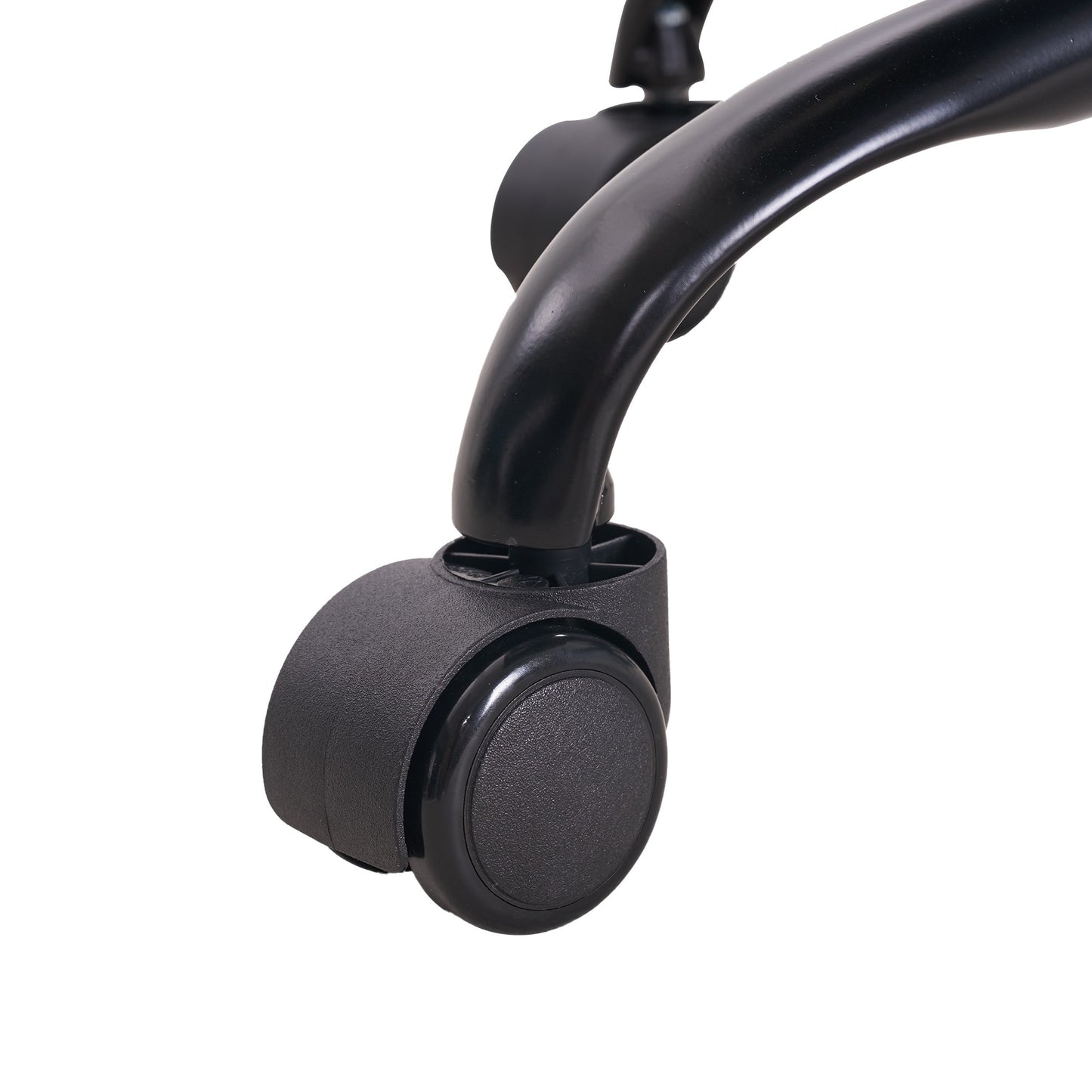 VECELO Height Adjustable Office Chair with Armrests and 360° Swivel Wheels, Mid-Back Chair for Home Office Room